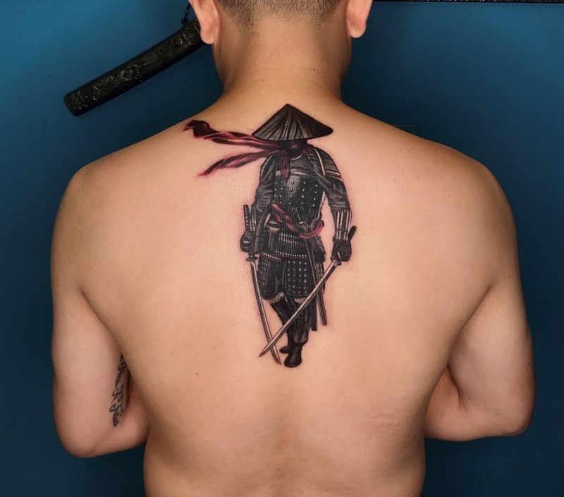 Ý nghĩa hình xăm samurai có gì bí mật Hãy cùng tìm hiểu  Hình xăm samurai  Samurai Japan tattoo
